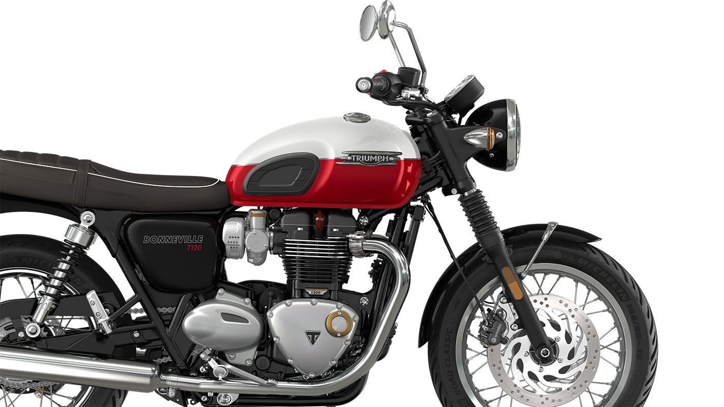 Bonneville T120 Model For the Ride